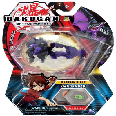 Bakugan Ultra, Garganoid, 3-inch Tall Collectible Transforming Creature, for Ages 6 and Up