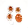 GPM For Traxxas 1/16 Mini E-Revo Upgrade Parts Aluminum Brake Disk Hex Adaptors - 4Pc Set Orange view 1