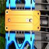 Aluminum Front Suspension Holder for Traxxas 1:5 X Maxx 6S / X Maxx 8S / XRT 8S Monster Truck Upgrades - Green view 2