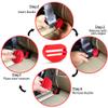 Eztotz BuckleShield - Seat Belt Lock Cover - Prevents Kids from Unbuckling Seat Belt Buckle & Booster Seat - Premium Heavy Duty ABS Plastic & Universal Fit - Childproof Seatbelt Lock Car Accessories view 3