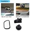 ZYHW Baby Car Mirror Safety Car Seat Mirror for Rear Facing Infant Wide Adjustable 360 Degree View,Shatterproof,Fully Assembled, Crash Tested view 4