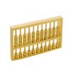 BRABUD Mini Copper Abacus Decoration Chinese Calculator Math Calculating Tool for Kids Adult Collection WQ018 view 1