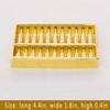 BRABUD Mini Copper Abacus Decoration Chinese Calculator Math Calculating Tool for Kids Adult Collection WQ018 view 2