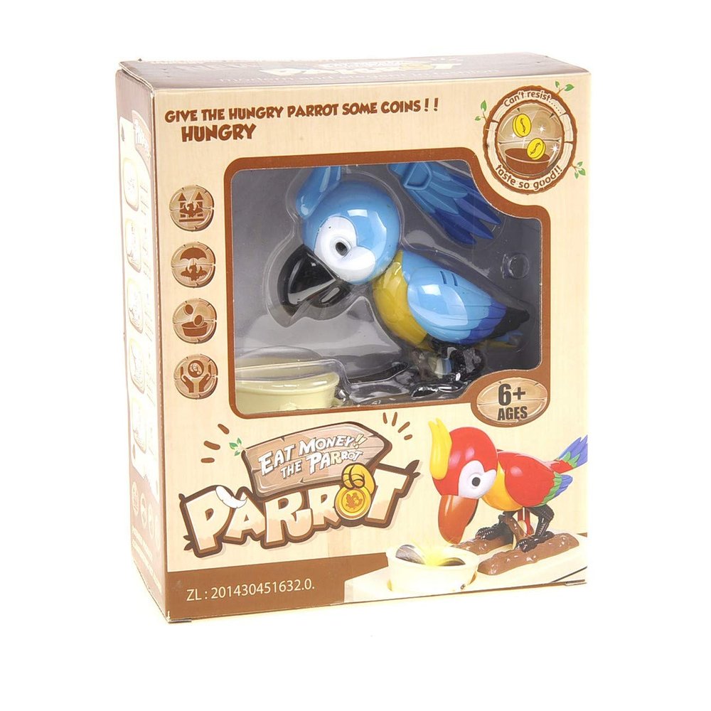 AZ Trading And Import Parrot Coin Bank (Blue)