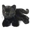 Bearington Jinx Black Cat Plush - 15" Realistic Cat Stuffed Animal with Soft Fur and Lifelike Details for Toddlers - Kitty Stuffed Animals for Girls - Adorable Cuddly Plush Toy Gift for Kids view 1