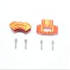 Aluminum Front Or Rear Brake Caliper For LOSI 1:6 4WD Super Baja Rey LOS05013 / Super Baja Rey 2.0 LOS05021 Upgrades - Orange view 1