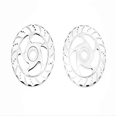 Aluminum Brake Disk With Silver Lining For LOSI 1:6 4WD Super Baja Rey LOS05013 / Super Baja Rey 2.0 LOS05021 Upgrades - Silver