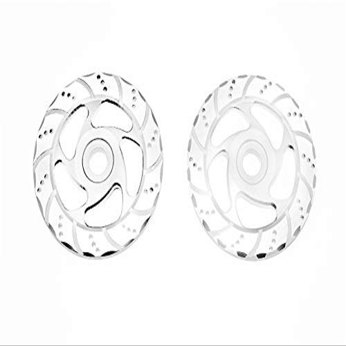 Aluminum Brake Disk With Silver Lining For LOSI 1:6 4WD Super Baja Rey LOS05013 / Super Baja Rey 2.0 LOS05021 Upgrades - Silver