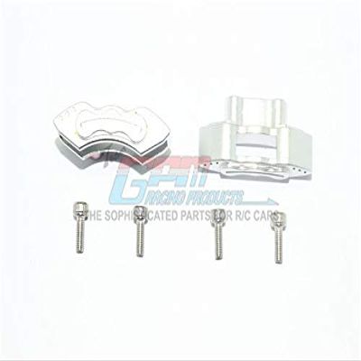 Aluminum Front Or Rear Brake Caliper For LOSI 1:6 4WD Super Baja Rey LOS05013 / Super Baja Rey 2.0 LOS05021 Upgrades - Silver