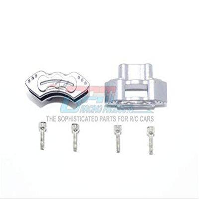 Aluminum Front Or Rear Brake Caliper For LOSI 1:6 4WD Super Baja Rey LOS05013 / Super Baja Rey 2.0 LOS05021 Upgrades - Gray Silver