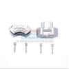 Aluminum Front Or Rear Brake Caliper For LOSI 1:6 4WD Super Baja Rey LOS05013 / Super Baja Rey 2.0 LOS05021 Upgrades - Gray Silver view 1