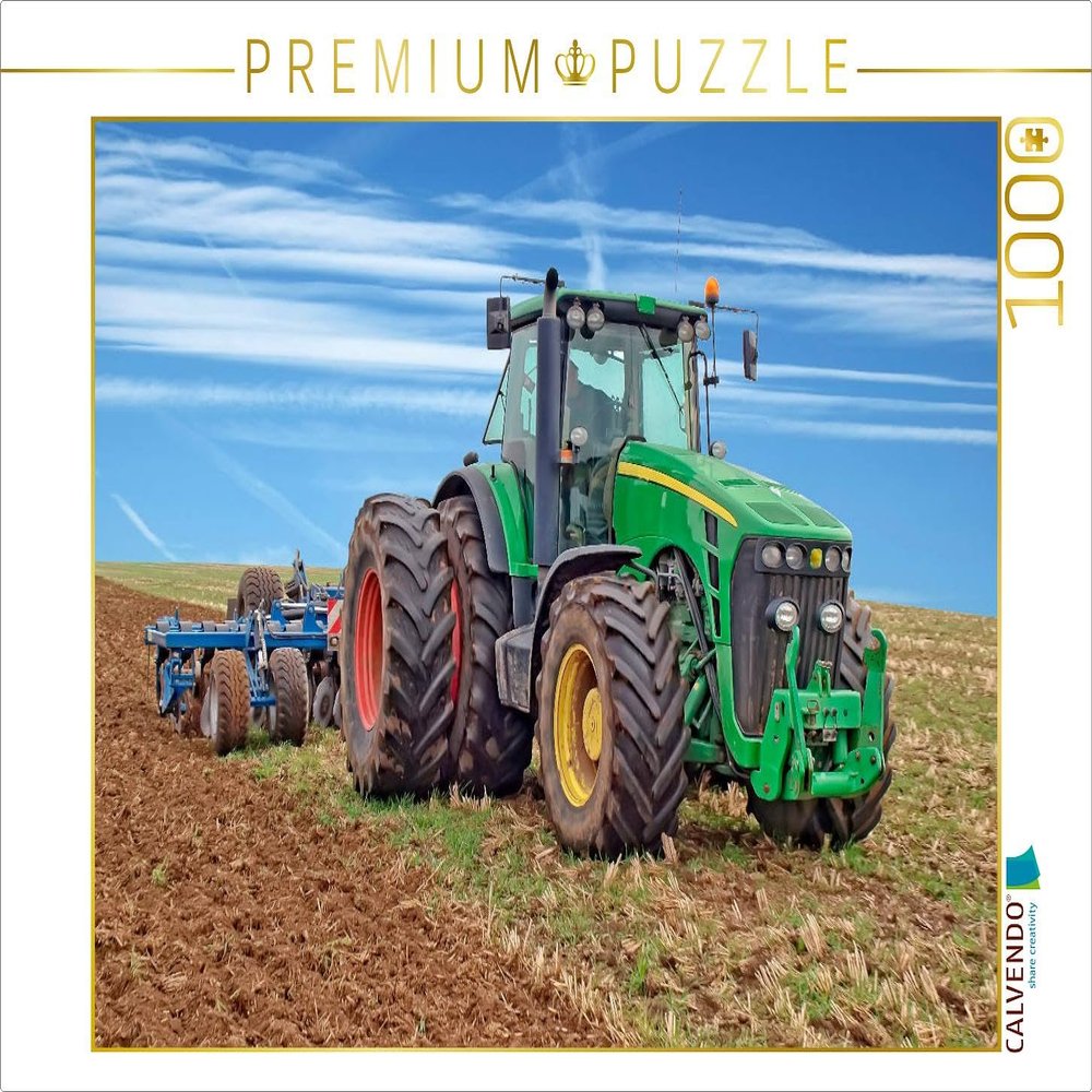 CALVENDO Puzzle Tractors - Giants in Agriculture 1000 Pieces 64 x 48 cm from Peter Roder