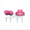 Aluminum Front Or Rear Brake Caliper For LOSI 1:6 4WD Super Baja Rey LOS05013 / Super Baja Rey 2.0 LOS05021 Upgrades - Red view 1