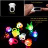 Mikulala 36 Pack Light Up Rings Glow in The Dark Party Supplies, Light up Party Favors, Goodie Bag Stuffers, Birthday Valentines Party Favors Classroom Prizes Cute Animal Treasure Box for Kids view 2