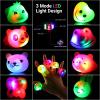 Mikulala 36 Pack Light Up Rings Glow in The Dark Party Supplies, Light up Party Favors, Goodie Bag Stuffers, Birthday Valentines Party Favors Classroom Prizes Cute Animal Treasure Box for Kids view 3