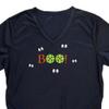 Boo! Halloween Pickleball Ladies T-Shirt view 2