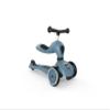 Scoot & Ride 2-in-1 Ride-On & Stand Kids Scooter, Ages 1 to 5, Highwaykick 1, Steel view 1