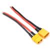 Aiyoyo XT60 Male Female Connector with 10cm 16AWG Silicon Wire Charge Lead Cable for RC Lipo Battery FPV Drone ESC 1Pair view 2