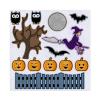 5 Little Pumpkins Halloween Nursery Rhyme Felt Play Art Set Flannel Board Story Storyboard Pieces view 2