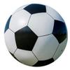 12 PIECES Wholesale bulk lot WHITE COLOR SOCCER BALL Inflatable Blowup 16 Inch Toy BALLS view 1