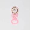 AMORESCREATIONS - Decorated Baby Shower Party Favors - Baby Rattle with Sticker and Bow TIE Ribbon - Party FAVORS/12 Pieces PER Pack (Unicorn FACE) view 2