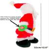 Kinteshun Twerking Christmas Santa Musical Doll,Dancing and Singing Xmas Plush Electric Toy Funny Gift(English Song) view 4