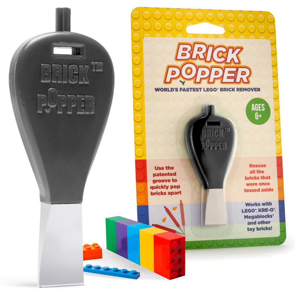 Brick Popper - World's Fastest Brick Separator - Efficient Remover for Kids & Adults - Ages 6+