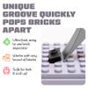 Brick Popper - World's Fastest Brick Separator - Efficient Remover for Kids & Adults - Ages 6+ view 3