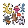 Hey Diddle Diddle Nursery Rhyme Felt Play Art Set Flannel Board Story Storyboard Pieces view 1