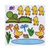 5 Little Ducks Nursery Rhyme Felt Play Art Set Flannel Board Story Storyboard Pieces view 2