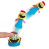 PROLOSO 40 Pcs Jumping Toys Popper Spring Launchers Bouncy Ball Hair Man view 4