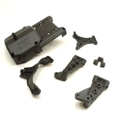 Kyosho 1:10 Outlaw Rampage OL007 RC-Box Heckspoilerhalterung KOR