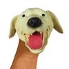 Schylling Dogs Stretchy Hand Puppets Brown, Beige (Tan) & Black Gift Set Bundle with Exclusive Matty's Toy Stop Storage Bag - 3 Pack view 4