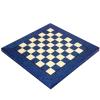 16.5 Inch Blue Erable and Elm Wood Luxury Chess Board view 1