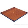 16.5 Inch Blue Erable and Elm Wood Luxury Chess Board view 2