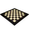 21.7 Inch Gloss Black Anegre and Maple Deluxe Chess Board view 1
