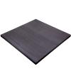 21.7 Inch Gloss Black Anegre and Maple Deluxe Chess Board view 2