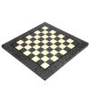 16.75 Inch Dark Grey Erable and Elm Wood Luxury Chess Board view 1