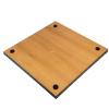 16.75 Inch Dark Grey Erable and Elm Wood Luxury Chess Board view 2