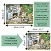 500 Piece Jigsaw Puzzle for Adults, Teens and Kids - Christmas at Chaos Farm - Funny Cartoon Jigsaw Puzzle, 1000 Piece Family Games view 4