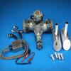 New DLE Engine DLE40 40CC Twin Gasoline w/Electronic Ignition for Model Airplane view 1