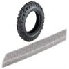 Tamiya 54836 T3-01 Front Caramel Block Tire view 1