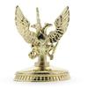 Three Headed Eagle Metal Egg Stand Holder view 4