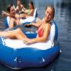 Intex 58854EP River Run Connect Lounge Inflatable Floating Water Tube (7 Pack) view 4