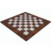 23.6 inch Dark Walnut Burl Luxury Italian Chess Board view 1