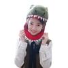 yqtyqs T-Rex Hat Dinosaur Caps Mask Animal Halloween Party Christmas (Green) view 1