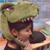 yqtyqs T-Rex Hat Dinosaur Caps Mask Animal Halloween Party Christmas (Green) view 3