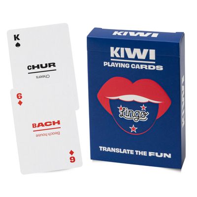 Kiwi Lingo Playing Cards | Travel Flashcards | Learn Kiwi Slang Vocabulary in A Fun & Easy Way | 52 Essential Translations