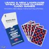 Kiwi Lingo Playing Cards | Travel Flashcards | Learn Kiwi Slang Vocabulary in A Fun & Easy Way | 52 Essential Translations view 4