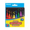 BAZIC 8 Color Premium Jumbo Crayons view 1